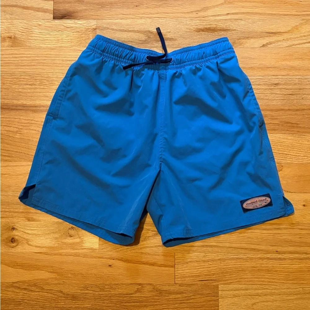 Vineyard Vines Boys Blue Swim Trunks